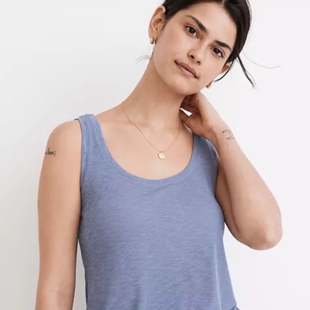 MADEWELL Tank U-Neck Soft Twilight Various Sizes
